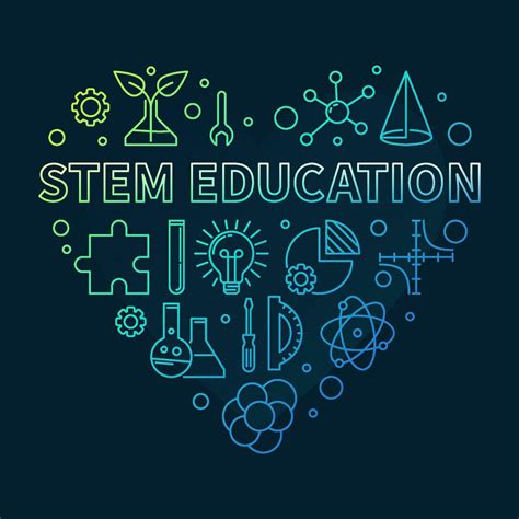 Stem Science Technology Engineering Mathematics Education Heart