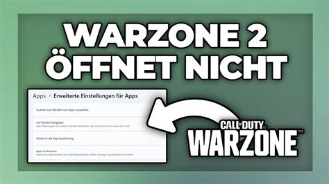 Warzone Startet Ffnet Sich Nicht Probleml Sung Call Of Duty