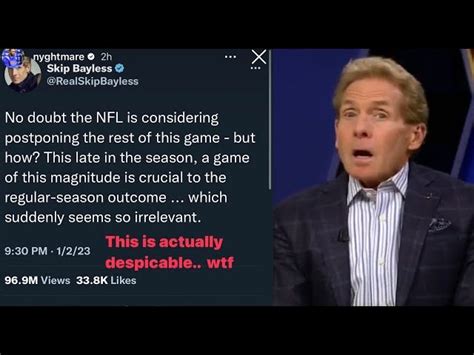 Fantasy Truckstop On Twitter Ravens Fan Reacts To Skip Bayless Being