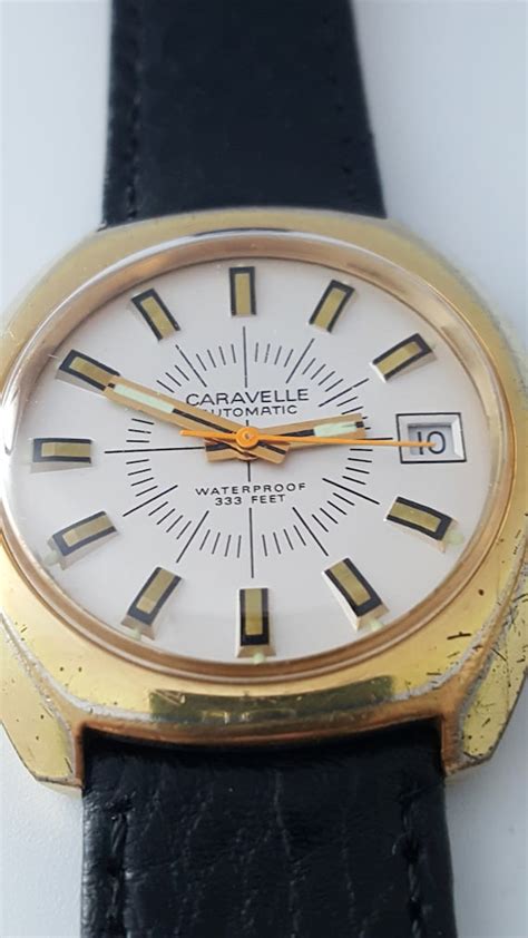 Vintage Caravelle Automatic By Bulova Oceanographer Gem