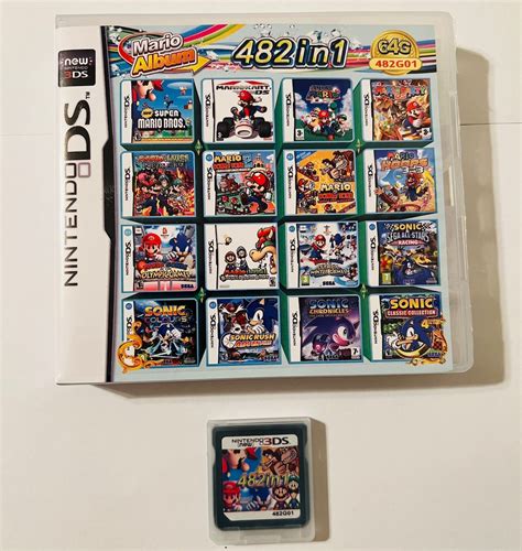 In Super Combo All In Game Cart Games Cartridge For Nds Ds