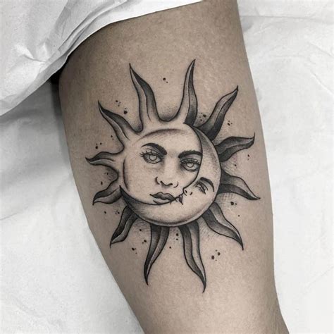 What is sun and moon tattoo meaning? | Things Meaning