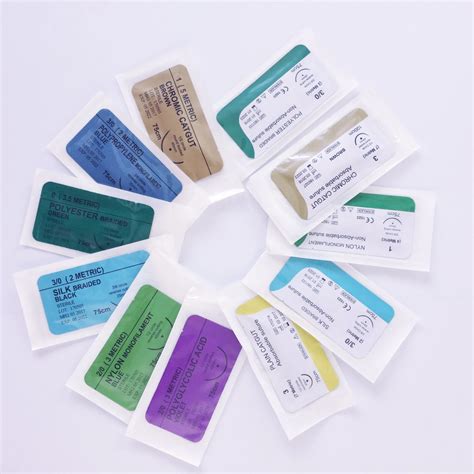 Disposable Absorbable Surgical Suture With Needle Nylon Monofilament