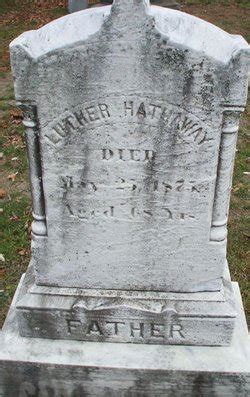 Luther Hathaway 1807 1875 Memorial Find A Grave