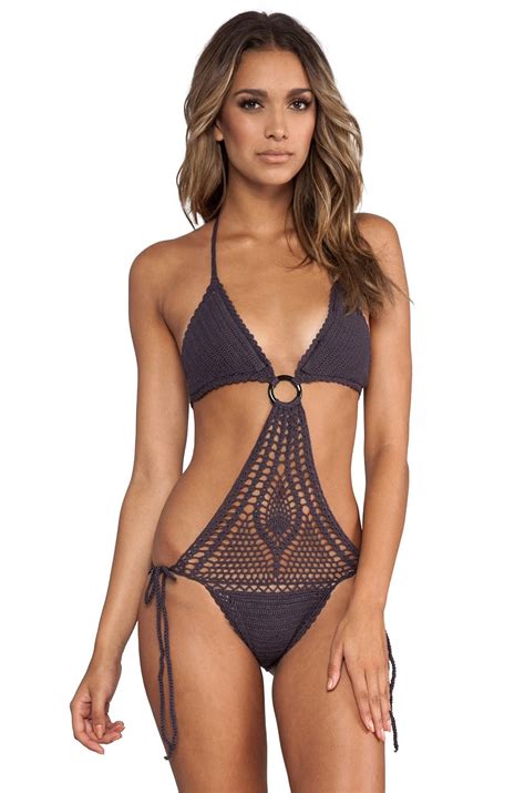 Halter Hollow Out Crochet Black Bikini Set Artofit