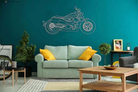 Your Custom Motorcycle Metal Silhouette Wall Art - BrossHome