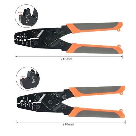 Iws A Wire Crimper Iwiss Non Insulated Open Barrel Terminal Crimp