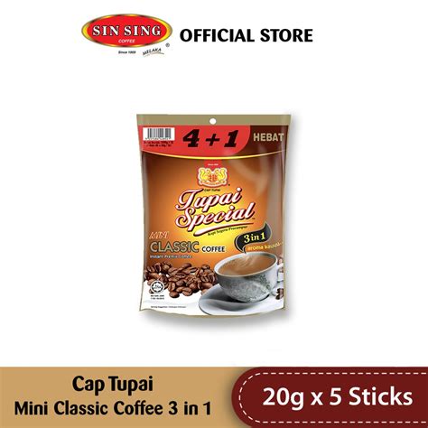 Cap Tupai Special Mini White Coffee In S X G X Pack Free