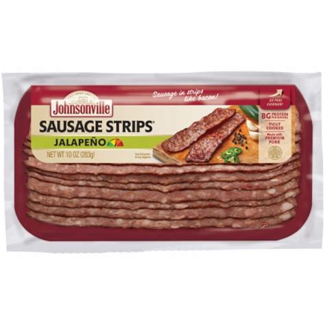 Johnsonville Cooked Jalapeno Pork Sausage Strips Oz Kroger