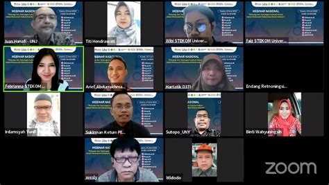 WEBINAR NASIONAL Peluang Dan Tantangan Lulusan Vokasi Dalam Memenuhi