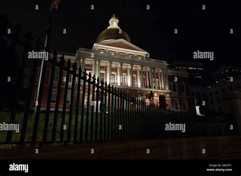 The Massachusetts State House Stock Photo - Alamy