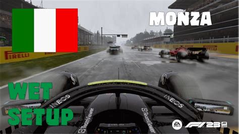 F Monza Wet Weather Setup Youtube