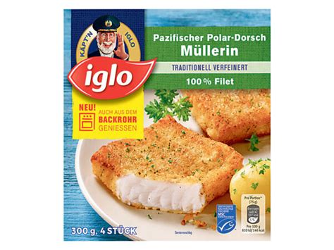 Iglo MSC Pazifischer Polardorsch Lidl Österreich Archiv Werbeangebote