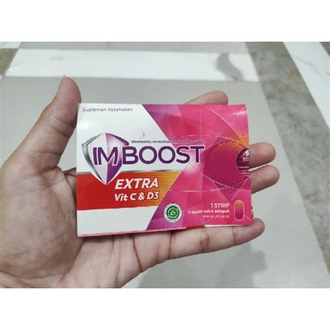 Jual Imboost Extra Vit C D Shopee Indonesia