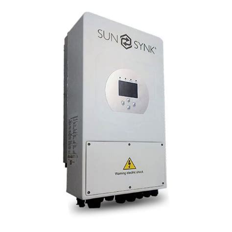 Sunsynk 5kW 1P Hybrid PV Inverter GFS Agrilight