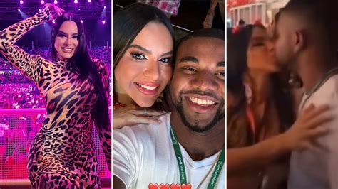 HZ Ex BBB Davi Brito Beija Musa Do Boi Garantido No Festival De