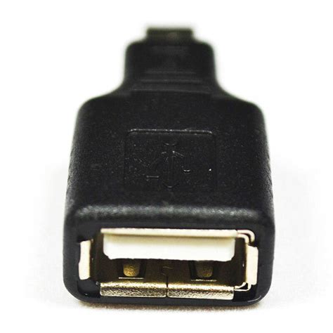 Usb Female To Mini Usb Male Otg Adapter Miniusb Female To Usb Female Car Audio Connection To U