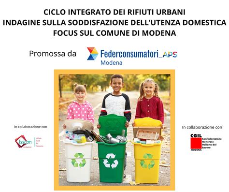 CICLO INTEGRATO DEI RIFIUTI URBANI INDAGINE SULLA SODDISFAZIONE DELL