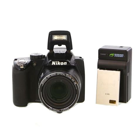 Nikon Coolpix P100 Digital Camera, Black {10.3MP} at KEH Camera