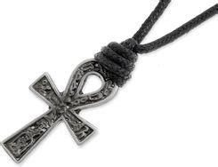 Jubileo Pl Wisiorek Krzyż Ankh Na Lince Goth Gothic Amulety Ar1838