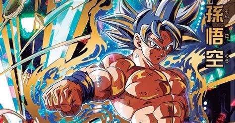 Dragon Ball Revela Arte In Dita De Goku Instinto Superior