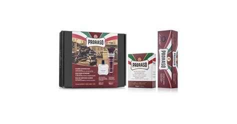 PRORASO Classic Shaving Duo Pack Coarse Beards Zestaw Do Golenia Balsam