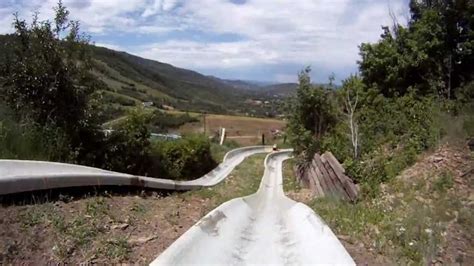 Zip Line, Alpine Coaster, Alpine Slide - Park City, Utah (GoPro HD ...