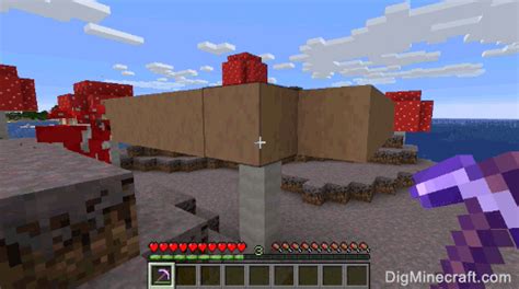 How to make a Brown Mushroom Block in Minecraft