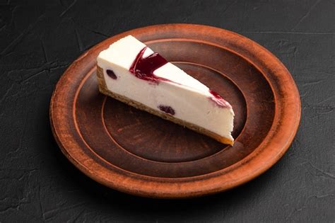 Cheesecakes Doces De Cheesecake Sabores Diferentes Em Um Fundo