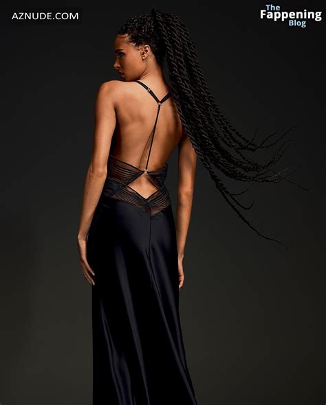 Cindy Bruna Sexy Poses Her Sensual Body And Figure In Aubade Lingerie Photoshoot AZNude