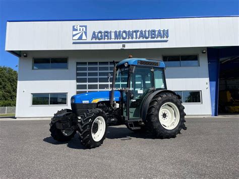 NEW HOLLAND TN 85 FA D Occasion Tracteur Vigneron Fruitier 85 Ch 2008