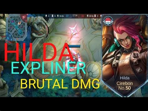 Offlane Moster Hilda Brutal Damage Build Build Top Global Hilda Mlbb