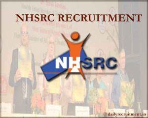 Nhsrc Recruitment Apply Various Senior Consultant