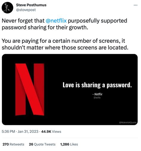 Promoting For Growth Netflix Password Sharing Ban Know Your Meme