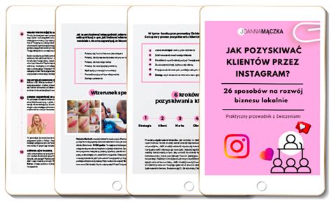 E Book Instagram Sposob W Na Pozyskiwanie Klient W Joanna M Czka