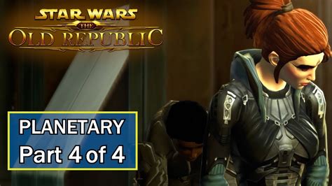 SWTOR Light Side Sith Warrior Taris Planetary Missions Part 4 Of 4