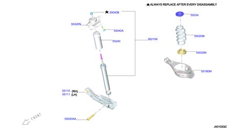 1991 Nissan Suspension Subframe Reinforcement Bracket Left Rear