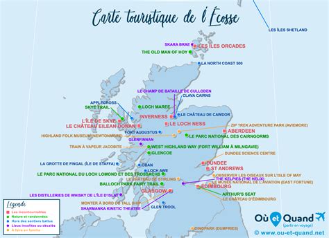 Décrypter 32 imagen carte touristique ecosse fr thptnganamst edu vn