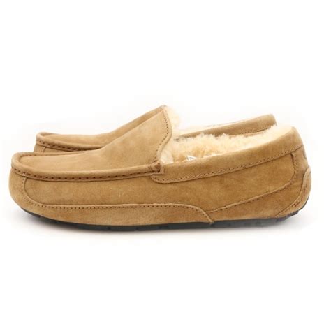 Ugg Shoes Ugg Ascot Sheepskin Suede Moccasin Slippers New Poshmark