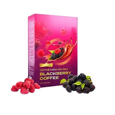 [CHÍNH HÃNG] Cà Phê Mâm Xôi Đen Blackberry Coffee