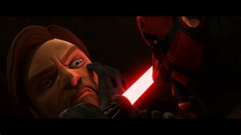 Star Wars The Clone Wars 4x22 Maul Y Savage Opress Vs Obi Wan Y