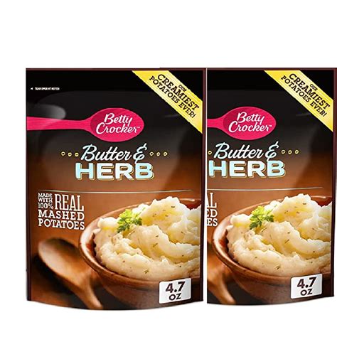 Betty Crocker Homestyle Butter And Herb Potatoes 47 Oz Pack Of 2