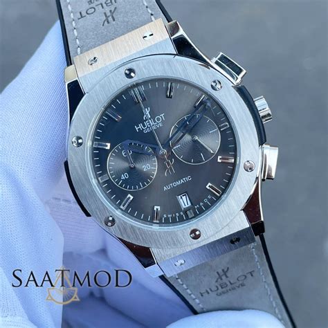 Hublot Fusion Gri Kasa Nubuk Kordon Saat Saatmod