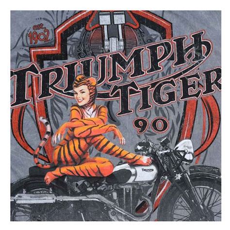 Triumph Uhl Triumph Tiger T Shirt Revzilla