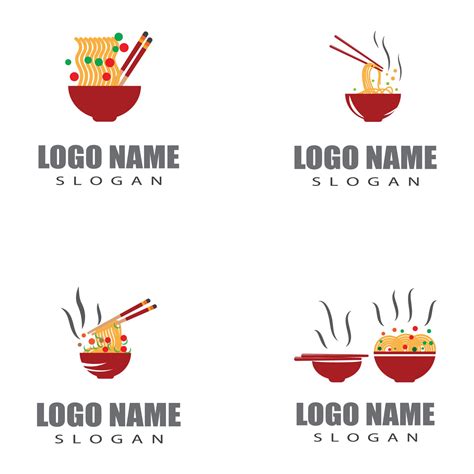 Noodles Logo Template vector symbol design 2189891 Vector Art at Vecteezy