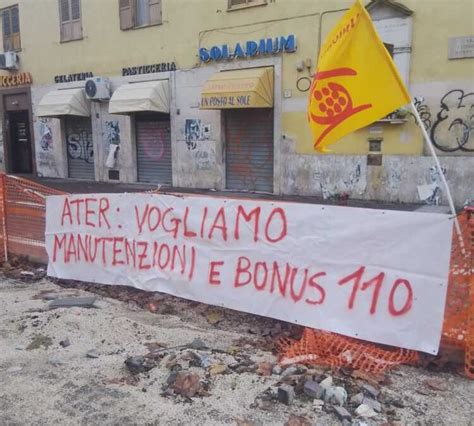 Case Popolari Manutenzione E Superbonus Manifestazione Dellunione