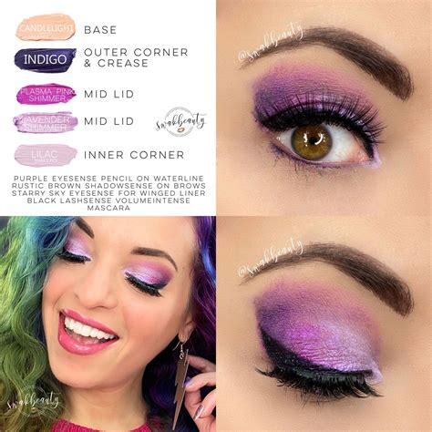 Ode To Purple Shadowsense® Eye Look In 2023 Senegence Makeup Shadow