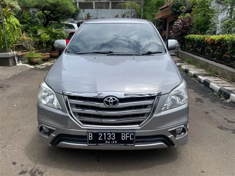 Cash Km Rb Toyota Kijang Grand Innova Barong V Luxury A T