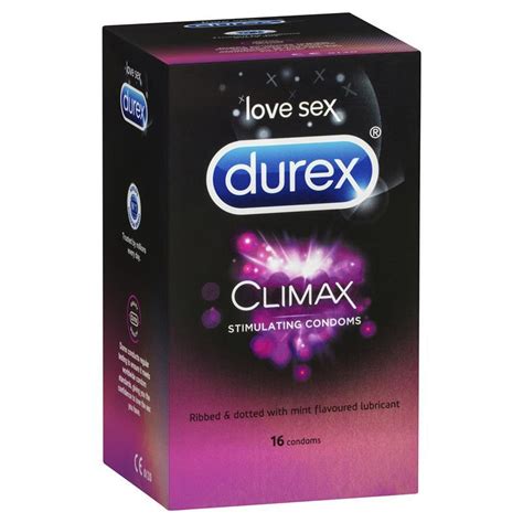 Buy Durex Climax Stimulating Condoms 16 Pack Online At Chemist Warehouse