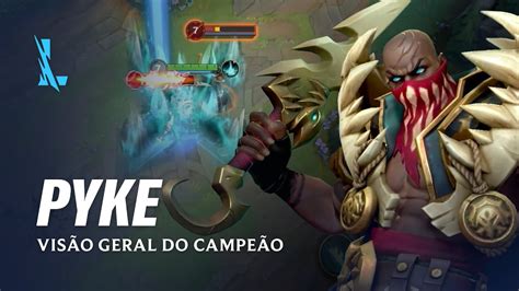 League of Legends Wild Rift Visão geral do Campeão Pyke Mecânica